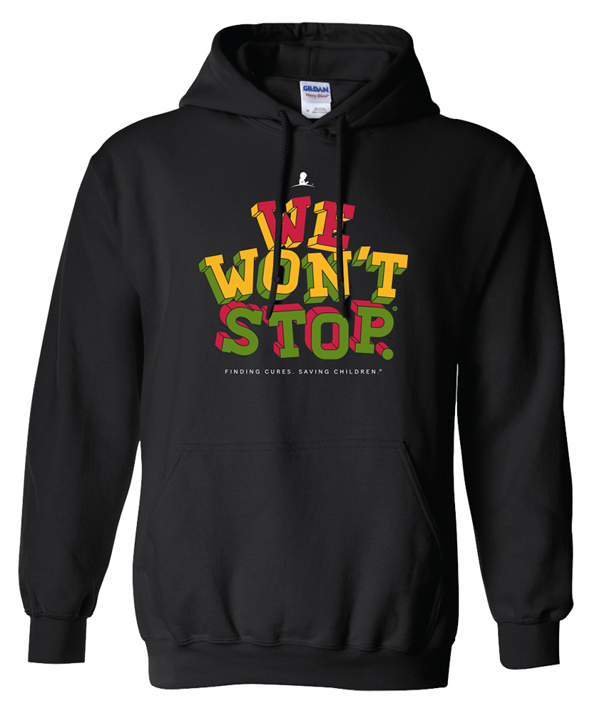 Primary image We Won't Stop Black Hoodie